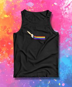 Brush Painting A Rainbow Tank Top