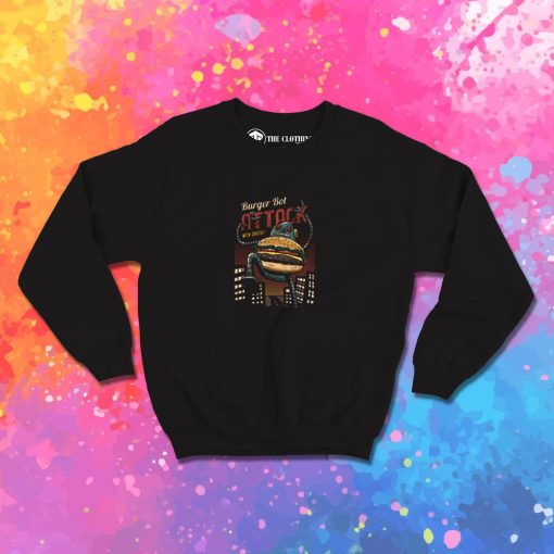 Burger Bot Sweatshirt