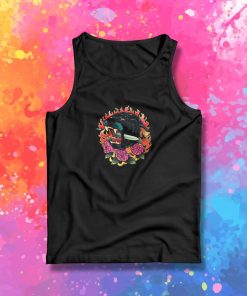 Burning Roses panther Tank Top