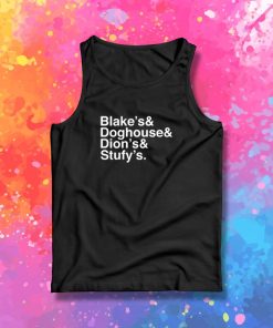 Burque Helvetica Tank Top