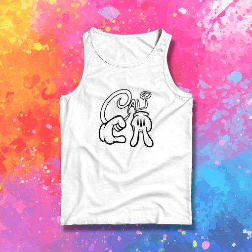 CALIFORNIA Mickey Hands Tank Top