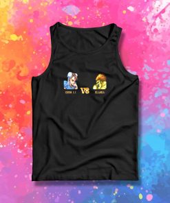 CHUN LI VS BLANKA FIGHT Tank Top