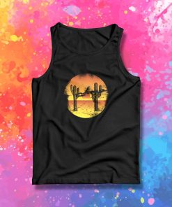 Cactus sunset Tank Top