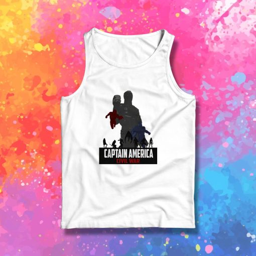 Captain America Civil War Tank Top