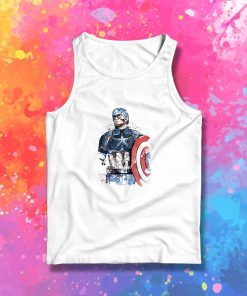 Captain Watercolor Tank Top