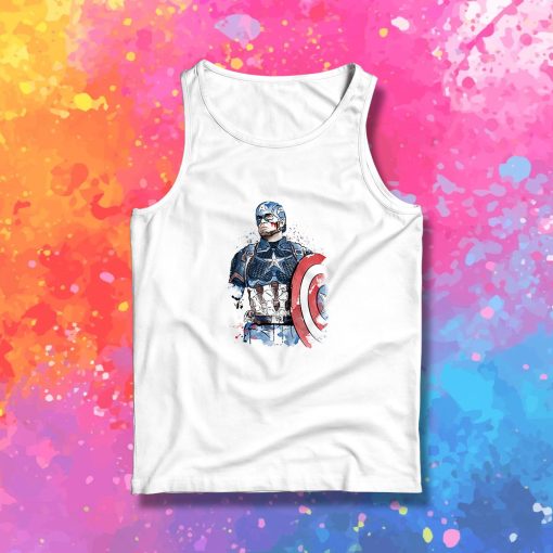 Captain Watercolor Tank Top