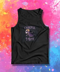 Careful I Bite Funny Cute Spooky Tank Top