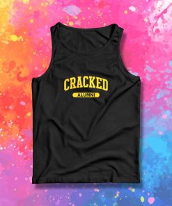 Cheap Cracked Alumni Tank Top