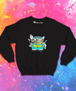 Cheech And Chong With Scooby Doo Smoke Sweatshirt