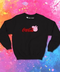 Coke Peppa Pig Parody Sweatshirt