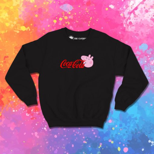 Coke Peppa Pig Parody Sweatshirt