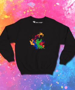 Colorful Attack Sweatshirt