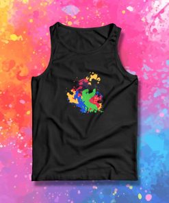 Colorful Attack Tank Top