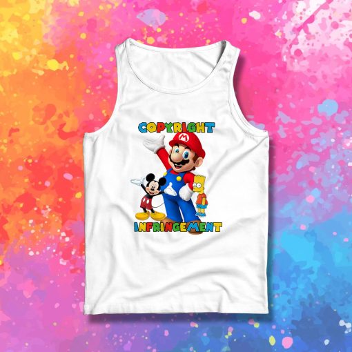 Copyright Infringement Super Mario Tank Top