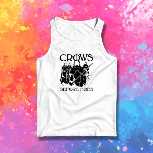 Crows Before Hoes Anime Tank Top