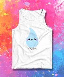 Cry Baby tear drop vector Tank Top