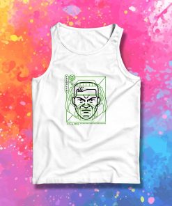 Cyber Helmet Doomslayer Tank Top