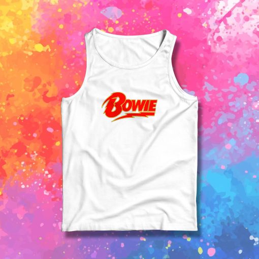 David Bowie Logo Tank Top