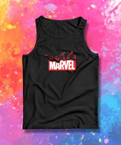 Deadpool Marvel Logo Tank Top