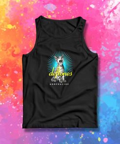 Deftones Adrenaline Sreaming Cat Tank Top