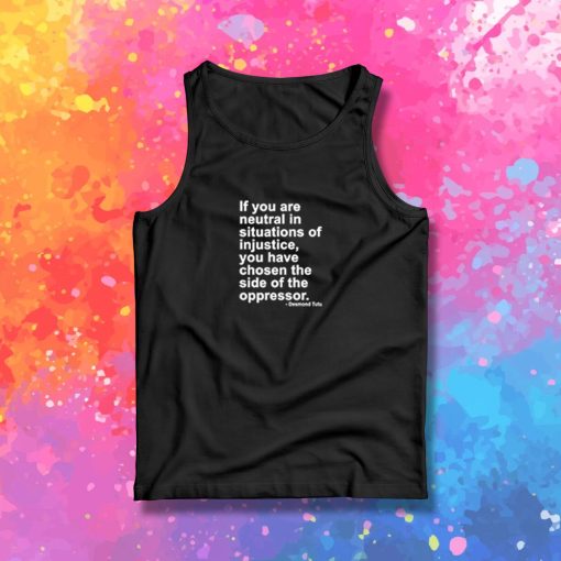 Desmond Tutu Quote Tank Top