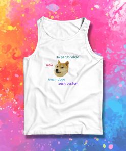 Doge Personalized Tank Top