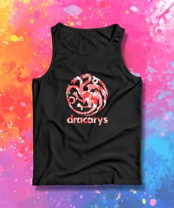 Dracarys Flower Tank Top