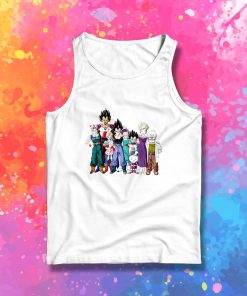 Dragon ball Vegeta family Tank Top