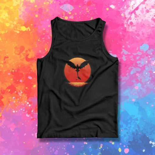 Dragon on Sunset Tank Top