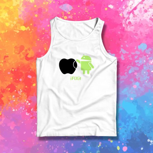 Droid ANDROID fix APPLE Tank Top