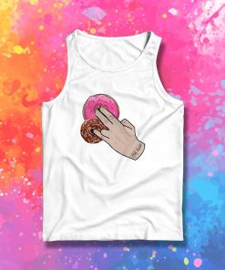 Dunkin Donuts Only Human Hand Tank Top