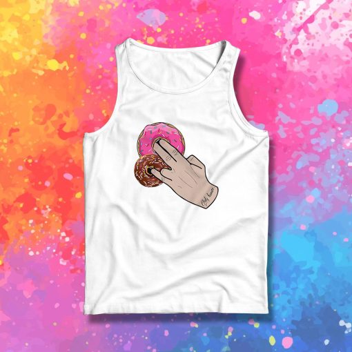 Dunkin Donuts Only Human Hand Tank Top