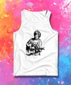 Ed Sheeran Drawing Tank Top