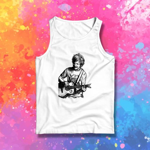 Ed Sheeran Drawing Tank Top