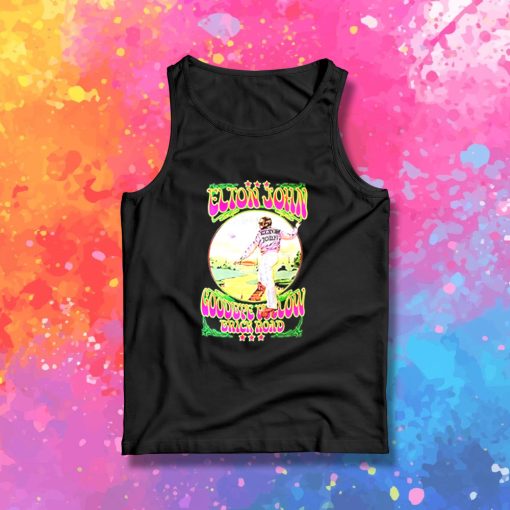 Elton John Goodbye Yellow Brick Road Tank Top