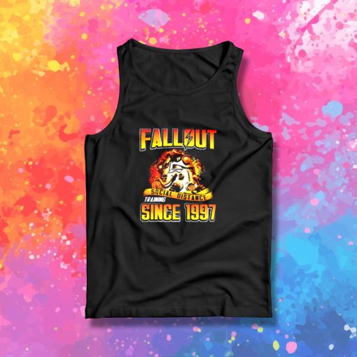 Fallout Social Distance Training Since 1997 Tank Top