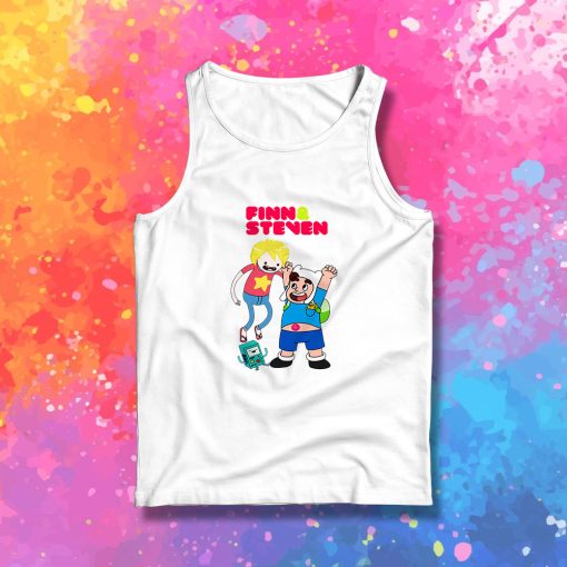 Finn and Steven Universe Character Tank Top