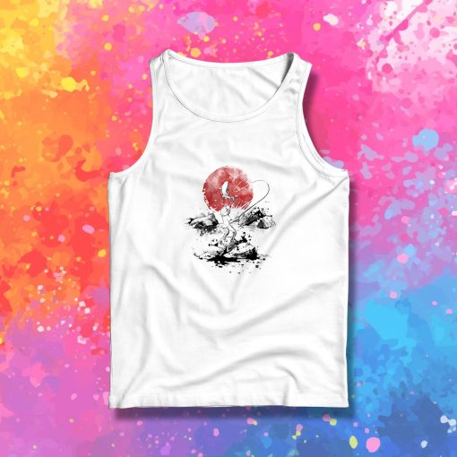 Fisherman red sun Tank Top