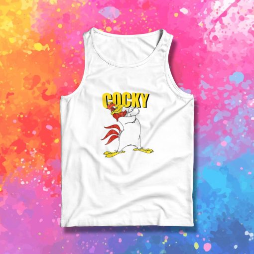 Foghorn Leghorn Cocky Character Cartoon Tank Top