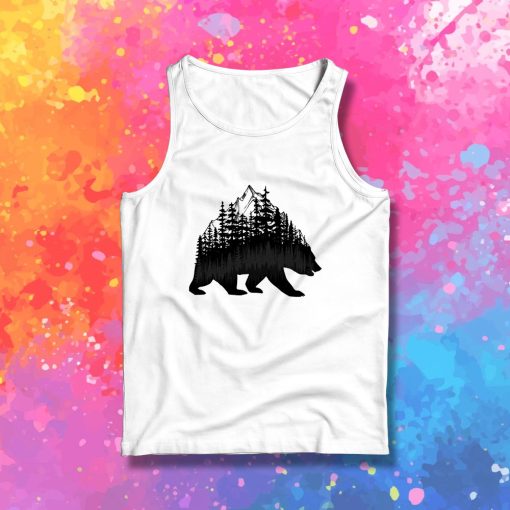 Forest Bear III Tank Top