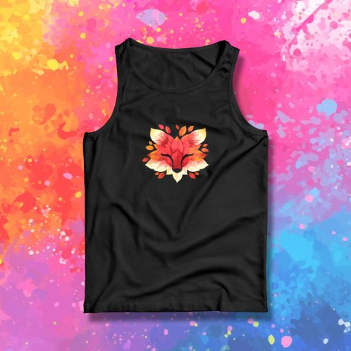 Fox of leaves Tank Top