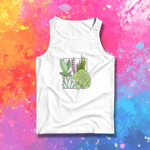 Framed Plants Tank Top