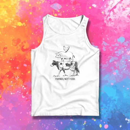 Friends Not Food Tank Top