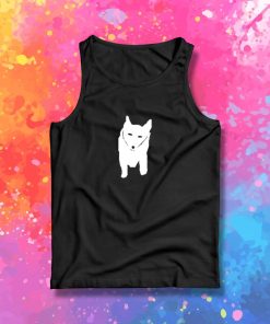 Funny Dog Pewdiepie Tank Top