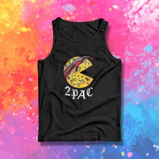 Funny Pacman 2pac Tank Top