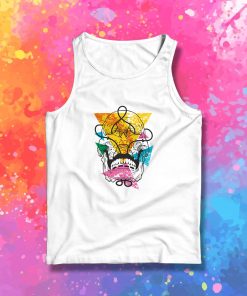 Geometry Skull Tank Top