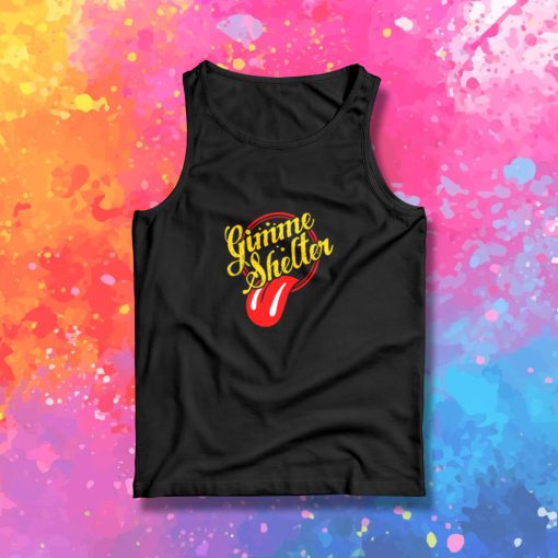 Gimme Shelter Rolling Stones Tank Top