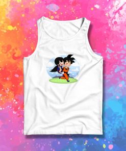 Goku and Chichi Chibi Tank Top