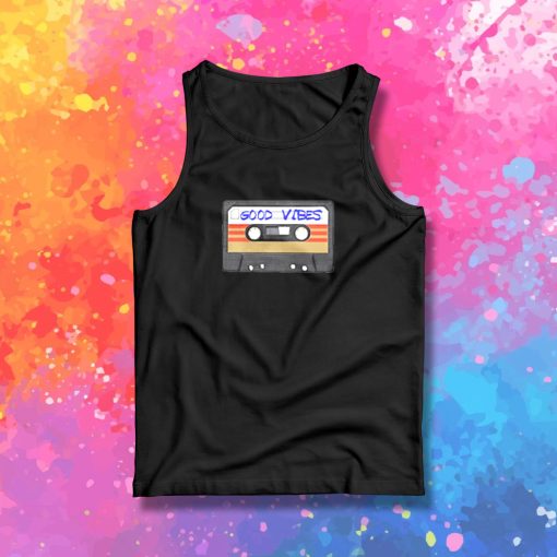 Good Vibes Funny cassette tape Tank Top