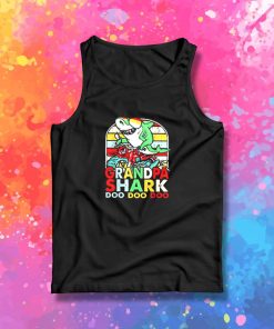 Grandpa Shark Doo Doo Doo Tank Top